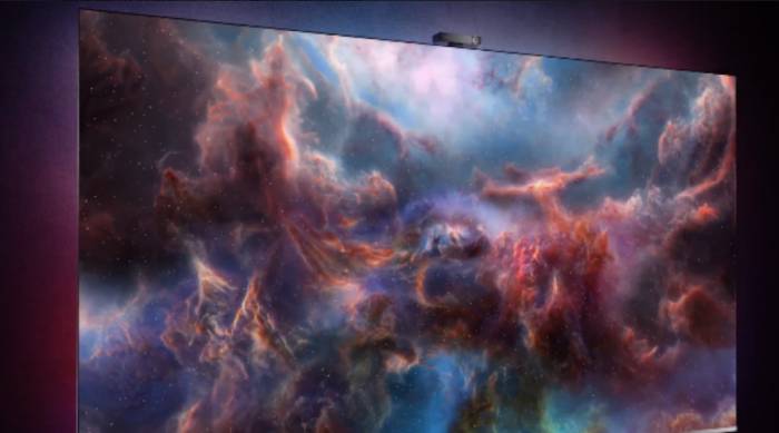 A global sports feast, a journey of mural TV images.